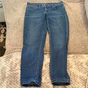 New York & Company Classic Blue Straight Leg Jeans